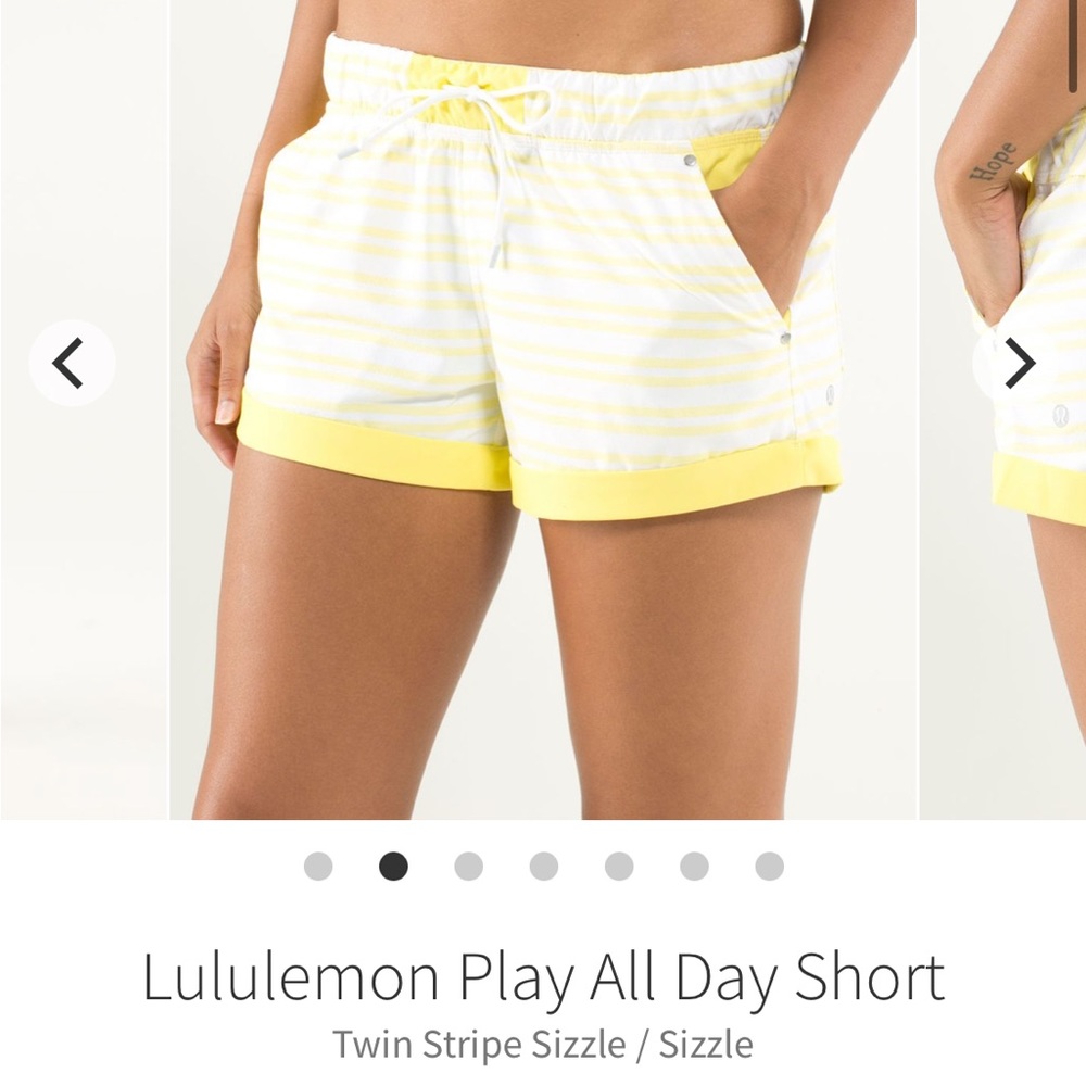 Lululemon play all day shorts